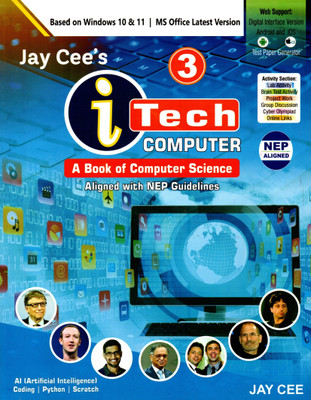 Jay Cee's, I Tech Compuetr(A Book Of Compter Science) 3(Paperback, JAGDISH CHANDRA GOYAL)