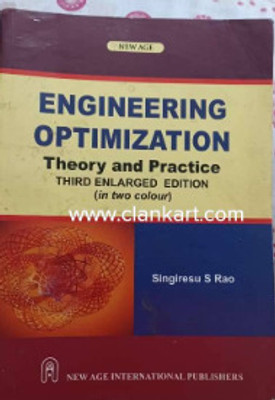 Engineering Optimization Theory And Practice Third Enlarged Edition In Two Colour(Paperback, unknown)