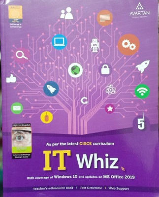 It Whiz ICSE Class 5(Pepper back, Avartan computer education)