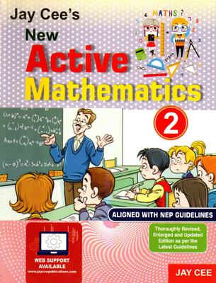 Jay Cee's New Active Mathematics - 2(Paperback, SUJATA SHRIVASTAVA)