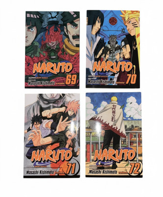 Naruto Volume 69-72 Manga(Paperback, MASASHI KISHIMOTO)