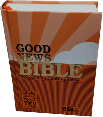 Good News Bible (GNB) Today's English Version Hb (Orange) Illustration/index Compact 2024 Contains Old And Testament BSI(Hardcover, God's Word)
