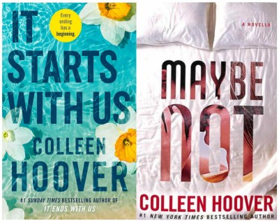 It Starts With Us + Maybe Not Best Combo(Paperback, COLLEEN HOOVER)