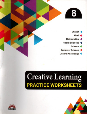 Srijan Creative Learning Practice Worksheet For Class-8(Paperback, Srijan Teams)