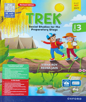Trek Social Studies For The Preparatory Stage Class 3(Pepper back, Vibha roy, Reena jain)