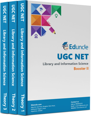 NTA UGC NET/SET/JRF Library And Information Science Exam Notes For 2023 (Set Of 3 Books), Best Study Material For Paper 2 UGC NET- Latest Edition By Eduncle(Paperback, Eduncle)