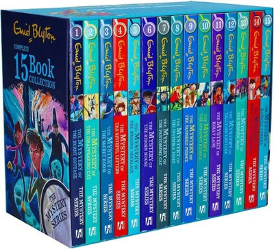 The Mystery Series Box Set Collection ! To 15 English Paperback(Paperback, ENID BLYTON)