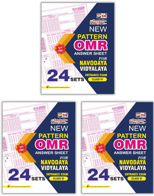 Puja OMR Answer Practice Sheets For Jawahar Navodaya Vidyalaya (JNV) For Class 6 (Set Of 3) (Includes 24 Sets)(Paperback, Hindi, Puja Editorial Board)