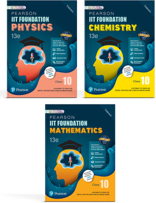 Pearson IIT Foundation'25 Class 10 Physics Chemistry Mathematics | For JEE, NTSE & Olympiad Exams | JEE Practice Questions| Free Access To Online Assessments, Video Solutions & Interactive Tests | 13th Edition(Paperback, Trishna Knowledge System) Pearson IIT Foundation'25 Class 10 Physics Chemistry Mathematics | For JEE, NTSE & Olympiad Exams | JEE Practice Questions| Free Access To Online Assessments, Video Solutions & Interactive Tests | 13th Edition(Paperback, Trishna Knowledge System)