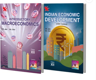 Introductory Macroeconomics And Indian Economic Development Class 12 (Set Of 2) | CBSE (NCERT Solved) | Examination 2025-26 | By TR Jain & VK Ohri (Paperback, TR Jain & VK Ohri)(Paperback, T.R, JAIN, V.K. Ohri)