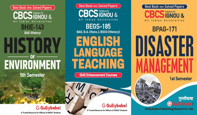 BHIE-143 History Of Environment BEGS-185 English Language Teaching BPAG-171 Disaster Management(Paperback, GPHExpert)