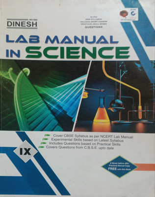 Lab Manual In Science CBSE Class 9(Pepper back, Navdeep Sharma)
