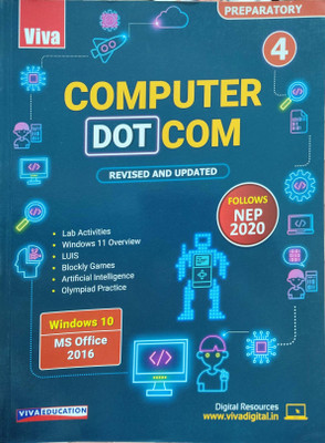Computer Dot Com Revised And Updated Class 4(Pepper back, Niranjana Vs)