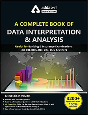 A Complete Book Of Data Interpretation (Third English Edition)(Paperback, Adda247 Publication)