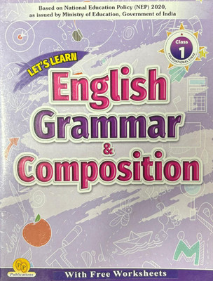 Let's Learn English Grammar And Composition Class-1(Paperback, Prof. H. D. Madan, Nalini Andrew)