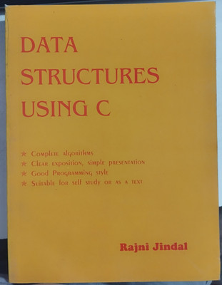 Data Structures Using C, Complete Algorithms(Paperback, Rajni Jindal)