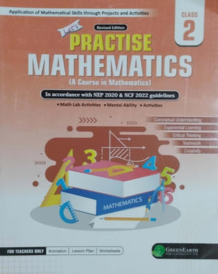 Let's Practise Mathematics Class 2(Peper back, Green earth)