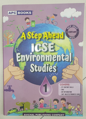 A Step Ahead ICSE Environmental Studies Book For Class 1(Hardcover, Apc book)