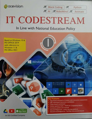 Acevision It Codestream For Class 1(PAPERPACK, HITESH SAINI)