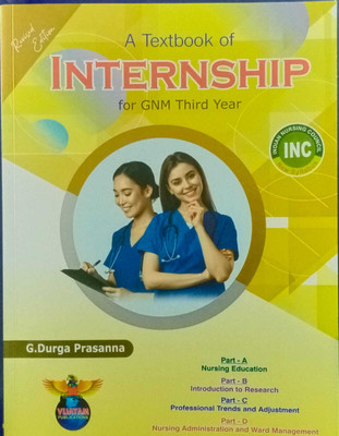 A Text Book Of Internship For GNM THIRD YEAR(Paperback, G. Durga Prasanna)