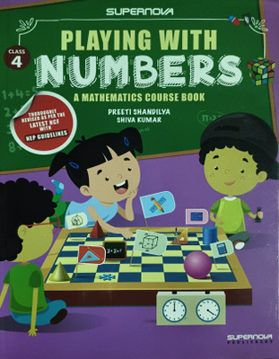 Playing With Number A Mathematics Course Book Class 4(Paperback, Preeti shandiya)