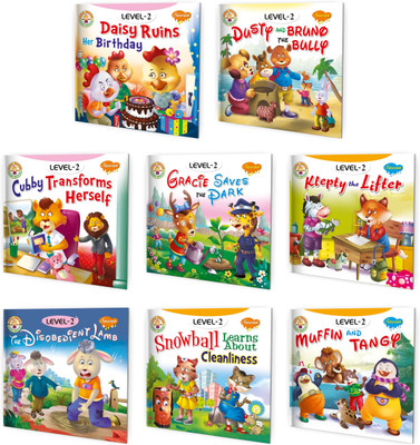 Gift For Kids 7 Years Girl | Pack Of 8 Story Books(Paperback, Sawan)