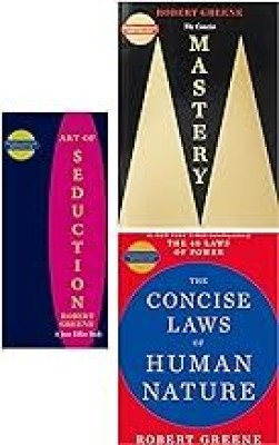 Concise Art Of Seduction & The Concise Mastery + Concise 48 Laws Of Power(Paperback, Robert Greene)