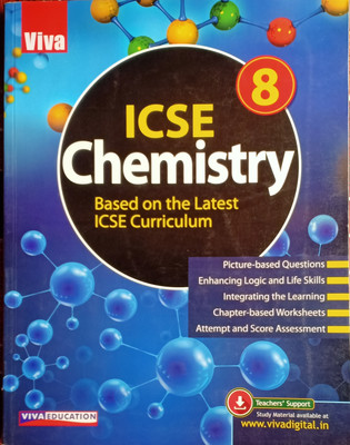 ICSE Chemistry Based On The Latest Cisce Curriculum Class 8(Pepper back, Viva education)