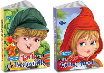 Baby Fairy Tale Story Books | Pack Of 2 Books | Cut Out Die Cut Shape Book For Kidss (V2)(Hardcover, Manoj)