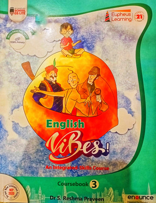 Eupheus Learning English Vibes! Coursebook 3-An Integrated Skills Course (Revised Edition 2023)(Paperback, Dr S. Reshma Praveen)
