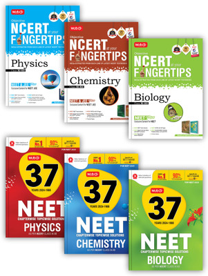 MTG Objective NCERT At Your FINGERTIPS & 37 Years NEET Previous Year Solved Question Papers With Chapterwise Topicwise Solutions Physics, Chemistry & Biology | NEET PYQ Book For 2025 Exam (Set Of 6)(Paperback, MTG Editorial Board) MTG Objective NCERT At Your FINGERTIPS & 37 Years NEET Previous Year Solved Question Papers With Chapterwise Topicwise Solutions Physics, Chemistry & Biology | NEET PYQ Book For 2025 Exam (Set Of 6)(Paperback, MTG Editorial Board)
