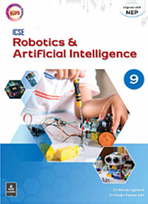 Kips ICSE Robotics & Artificial Intelligence Textbook For Class 9 2025-26 Edition(Paperback, Kips Learning)