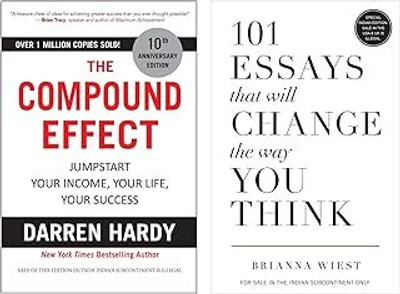 101 Essays That Will Change The Way You Think & The Compound Effect(Paperback, Combo)