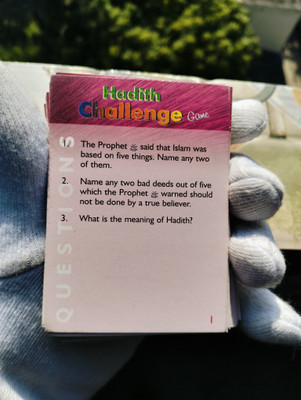 Hadith Challenge Game Quiz Card(Paperback, Saniyasnain Khan)