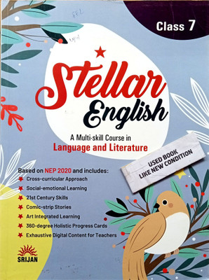 Stellar English Class-7(Old Book)(Paperback, A. L. KHANNA)