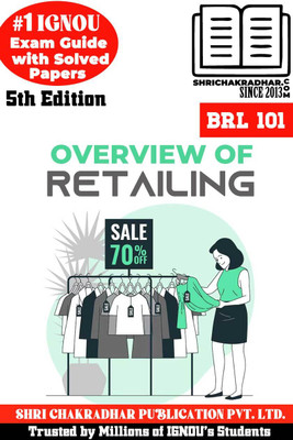 IGNOU BRL 101 Solved Guess Papers Pdf From IGNOU Study Material/Books (Overview Of Retailing) For Exam Preparation (Latest Syllabus) IGNOU DIRIL(Paperback, BHAVYA KUMAR SAHNI)