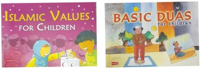 BASIC DUAS FOR CHILDREN & ISLAMIC VALUES FOR CHILDREN Two Books Set In English Language Indian Good Printed Quality(Paperback, Lila Assiff-Tarabain, Sr. Nafees Khan)