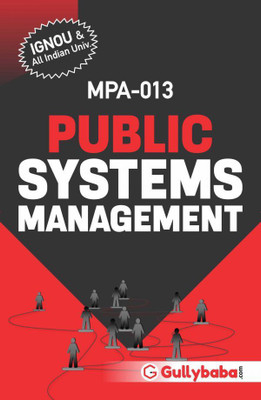 MPA-13 Public Systems Management(Paperback, GPH Expert)