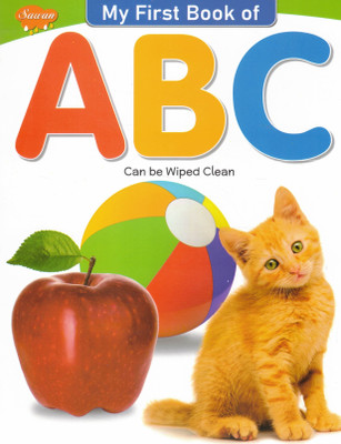 My First Book Of ABC | Wipe Clean | Sawan(Paperback, Generic)