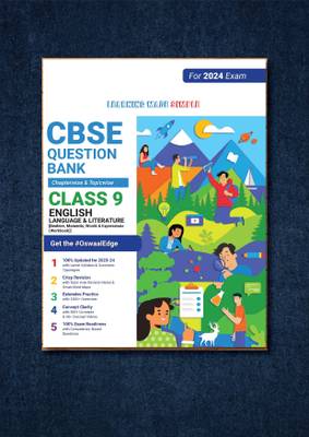 Oswal CBSE CWT Question Bank Class 9 English Book 2024 Exam Price History