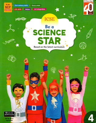 Be A Science Star For Icse, Class- 4, Ratna Sagar(Paperback, VARINDER PURI)