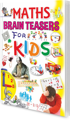Maths Brain Teaser for Kids : Math Puzzles for children, Learning activity book for kids, Learning book for children | Maths activity book for kids(Paperback, SAWAN)