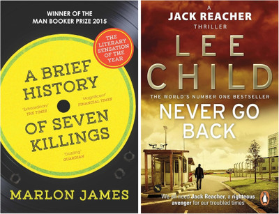 A Brief History Of Seven Killings + Never Go Back - Combo Of 2 Books Set(Paperback, Marlon James and Lee Child) A Brief History Of Seven Killings + Never Go Back - Combo Of 2 Books Set(Paperback, Marlon James and Lee Child)