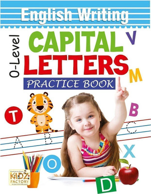 O-Level English Writing Capital Letters(Saddle Stitch, Kidz Factory Experts)