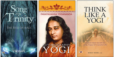 Awaken The Divine: Ancient Secrets, Spiritual Power & Modern Myth (Song Of The Trinity: The Rise Of Kali + Autobiography Of A Yogi + Think Like A Yogi ) Spiritual Awakening | Yogic Wisdom | Indian Philosophy | Mythological Fiction | Paramahansa Yogananda | Self-Realization | Ancient Secrets | Modern