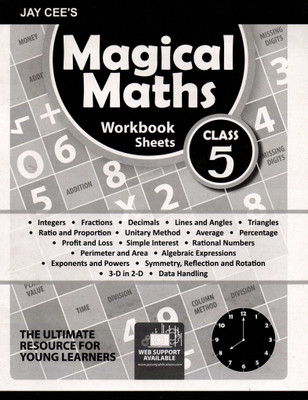 Magical Maths, Workbook Sheets For Class-5, Jay Cee Publications(Paperback, BINDIA SUNEJA, SEEMA AGGARWAL)