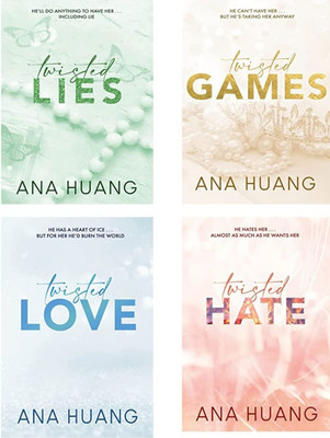 Twisted Hate + Twisted Love + Twisted Games + Twisted Lies 4 Series Books(Paperback, Ana Huang)