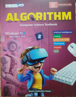 Algorithm Computer Science Textbook Class 2(Paperback, Asha Sharma)