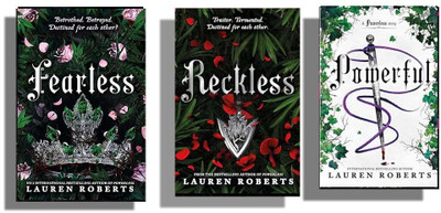 Bookswise Combo:- Must Read Of Lauren Roberts 3 Books Set Fearless & Reckless & Powerful ( English ) Bestselling(Paperback, Lauren Robertss)