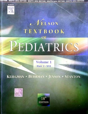 NELSON TEXTBOOK OF PEDIATRICS VOLUME-(1 & 2) (Old Used Book)(Paperback, Robert M. Kilegman, Richard E. Behrman, Hal B. Jenson)